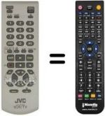 Telecomando equivalente JVC HR-V500