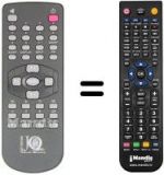 Telecomando equivalente JQ LTVJQ1901