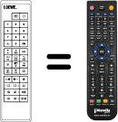 Telecomando equivalente FB 70