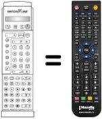 Telecomando equivalente Aristona 28 PW 962 B