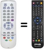 Telecomando equivalente MB 105