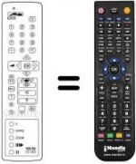 Telecomando equivalente MECATRON 6305