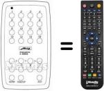 Telecomando equivalente MECATRON 6907