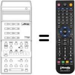 Telecomando equivalente MECATRON 7702