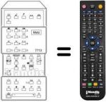 Telecomando equivalente MECATRON 7713