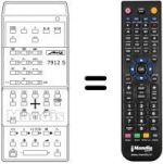 Telecomando equivalente MECATRON 7912 S