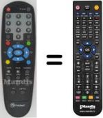 Telecomando equivalente Metronic ZAPBOX SMART 2