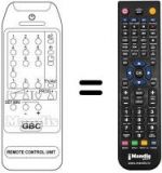 Telecomando equivalente MG 2570