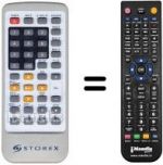 Telecomando equivalente STOREX MPIX 351