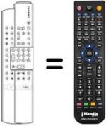 Telecomando equivalente Blaupunkt MS 70-109 VTM 7 669 720