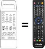 Telecomando equivalente MV 250