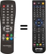 Telecomando equivalente Metronic 441594