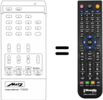 Telecomando equivalente MECATRON 7202