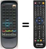 Telecomando equivalente RM 07901