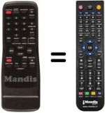 Telecomando equivalente Funai 21A-600 A