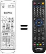 Telecomando equivalente NR-2559M-SESA