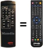 Telecomando equivalente SR 031 A