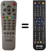 Telecomando equivalente OURALIS EVOLUTION 3