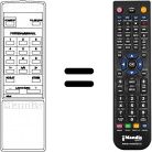 Telecomando equivalente 076G0292006