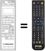 Telecomando equivalente PQ 10543 BT-44