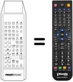 Telecomando equivalente PROFITRONIC