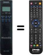 Telecomando equivalente Panasonic NV-J47