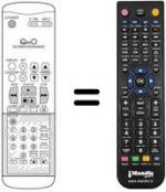 Telecomando equivalente QPRO