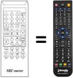 Telecomando equivalente RC-1008 E VIDEOTEXT