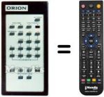 Telecomando equivalente Orion TVC 1699