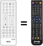 Telecomando equivalente Akai CT 2160 (ver. 2)