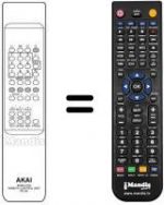 Telecomando equivalente Akai CT 2585