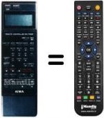 Telecomando equivalente RC-TF80P