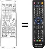 Telecomando equivalente RC-TFX1500Z