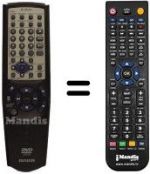 Telecomando equivalente RC-ZVL07