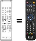 Telecomando equivalente RC 100