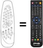 Telecomando equivalente Waltham CT 3799 B