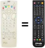 Telecomando equivalente RC 110D A1