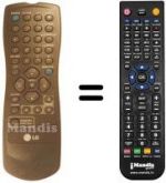 Telecomando equivalente LG LV 984