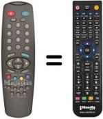 Telecomando equivalente Vestel 3710