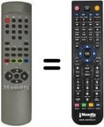 Telecomando equivalente SCHNEIDER STV 3800