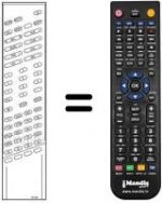 Telecomando equivalente RC 3001