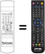Telecomando equivalente RC 307