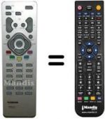 Telecomando equivalente Hifivox 20 LB 020 S4