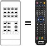Telecomando equivalente RC 4-12 FACH
