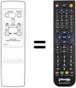 Telecomando equivalente RC 57