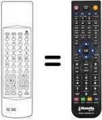 Telecomando equivalente RC 590