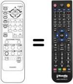Telecomando equivalente RC 6X03 FE