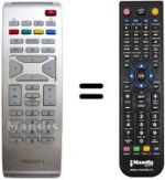 Telecomando equivalente Aristona 23 PF 4321