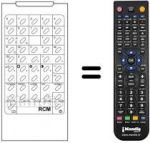 Telecomando equivalente RCM STEREO