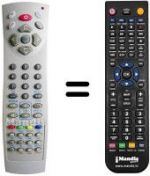 Telecomando equivalente Autovox AX 14DVX 07
